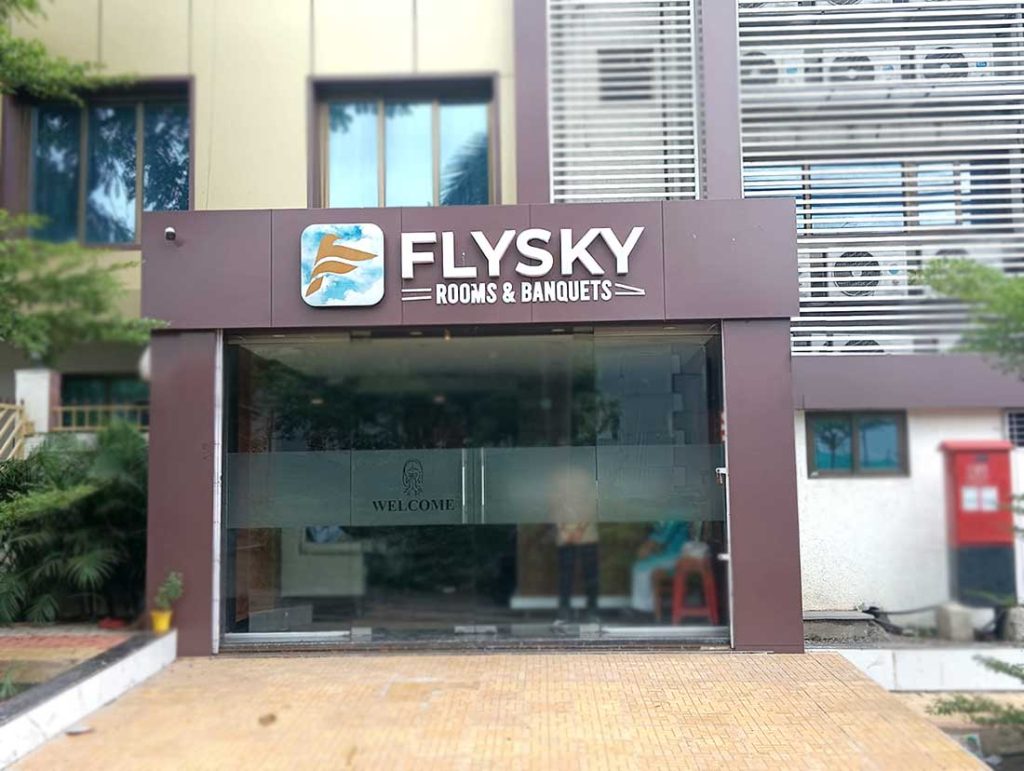 LED Sign Board with Acp Cladding